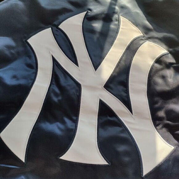 Men's Navy and Blue Jacket - Picture 5 of 6